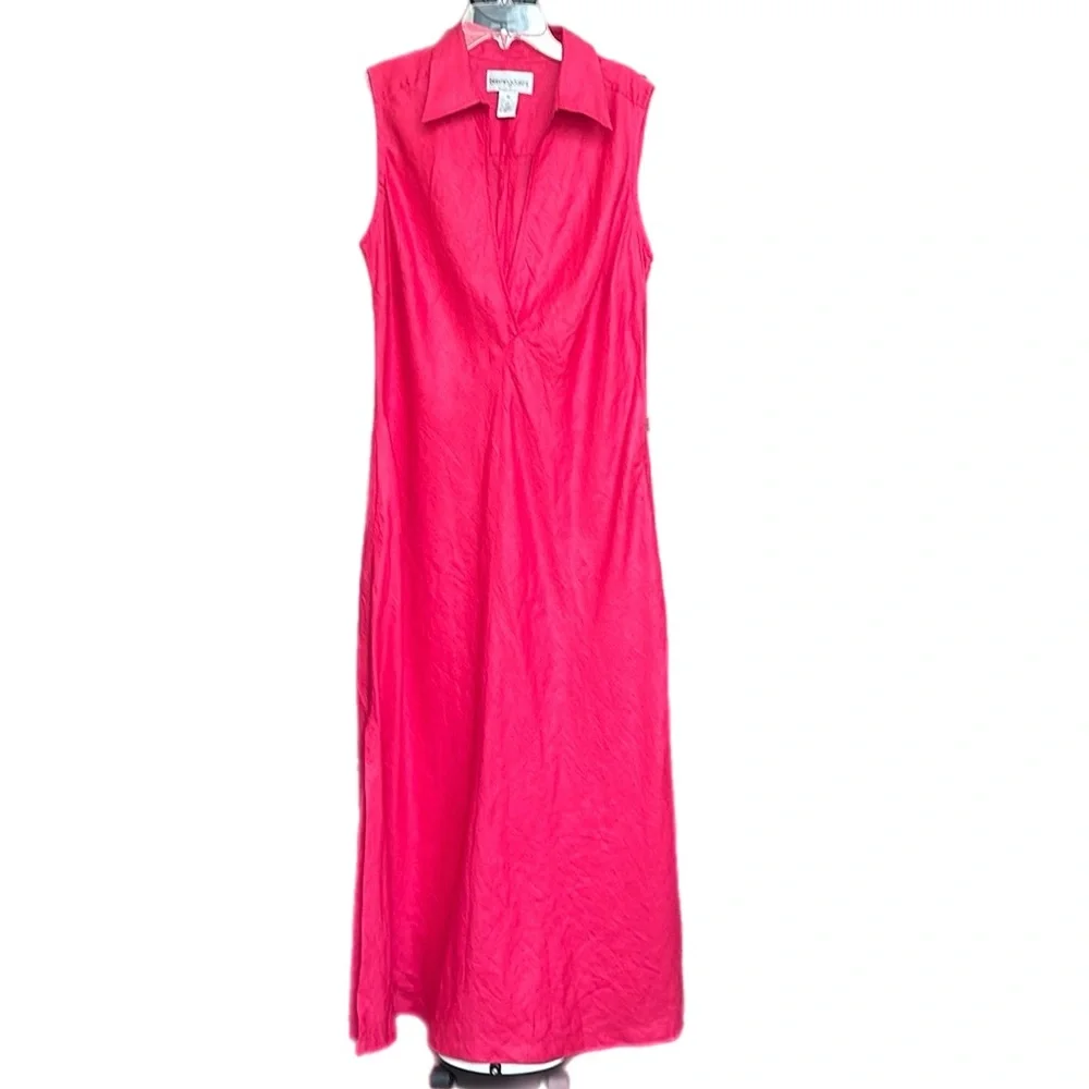 hot pink dress bloomingdales Bloomingdale's | Dresses | 0 Linen Maxi Size 14 holidayedit_jan26